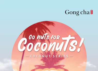 Gong Cha New Coconut Slush Series Flavours